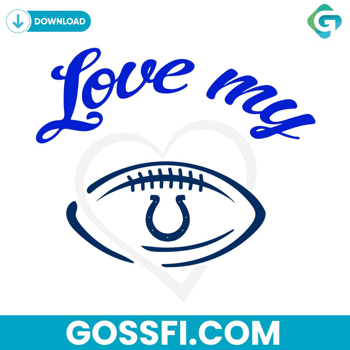 love-my-indianapolis-colts-svg-digital-download