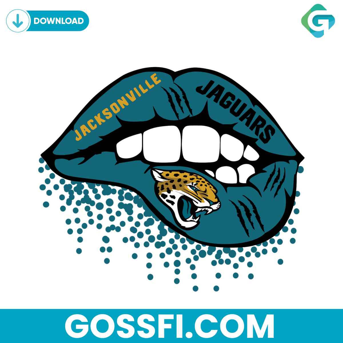 jacksonville-jaguars-lips-svg-digital-download