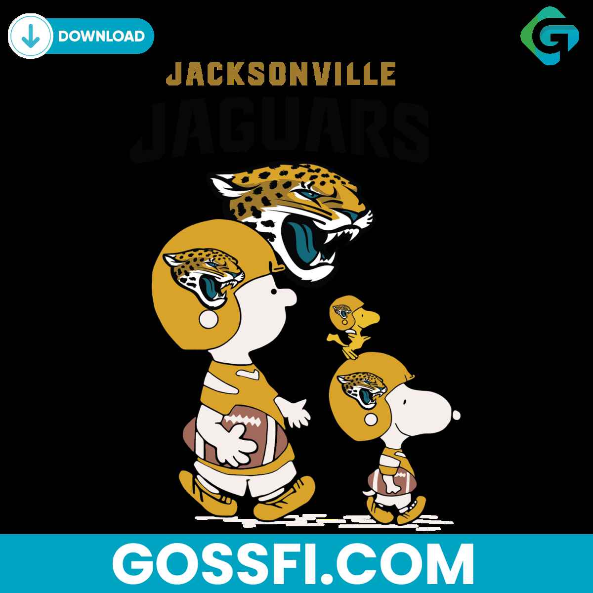 snoopy-the-peanuts-jacksonville-jaguars-svg