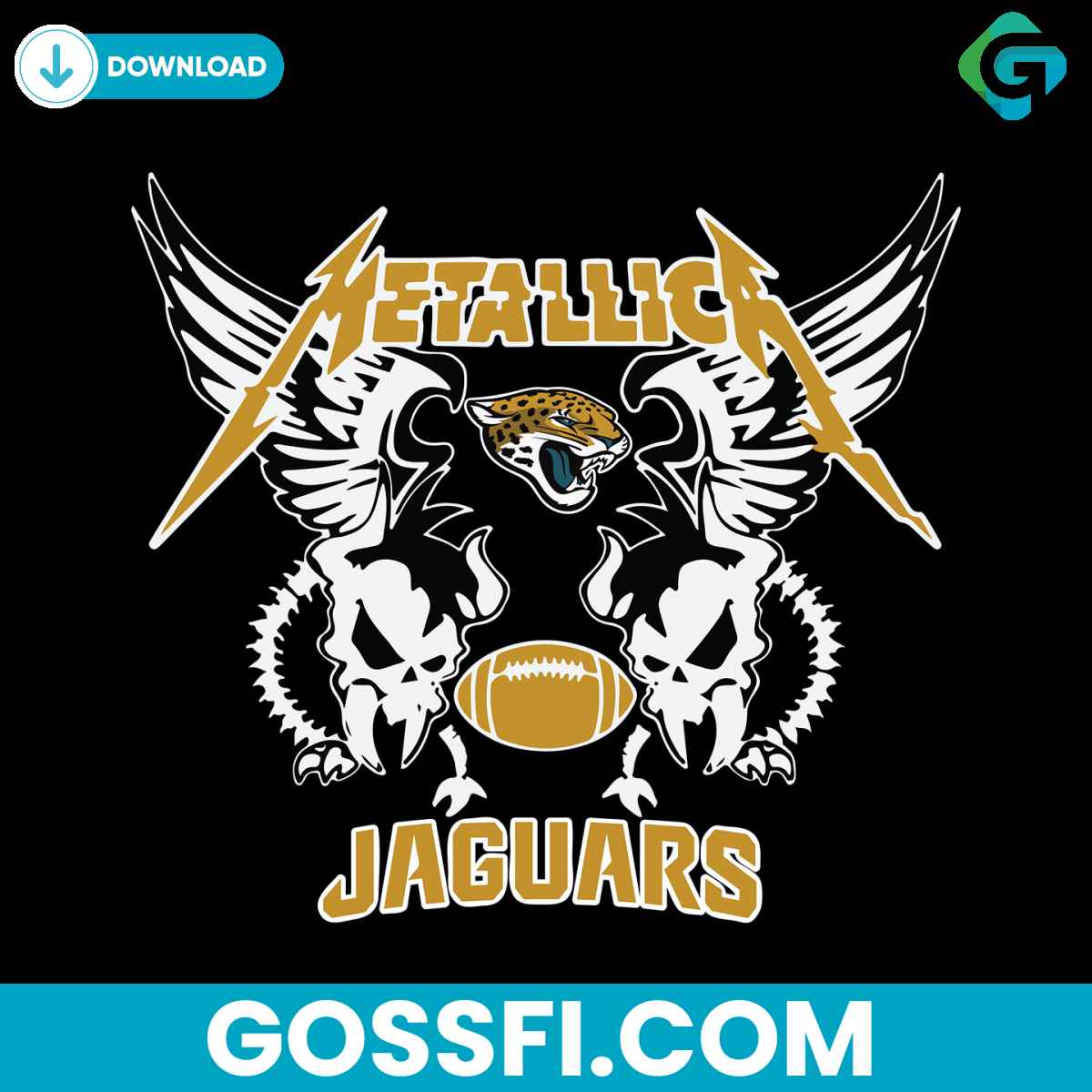 metallica-jaguars-svg-digital-download