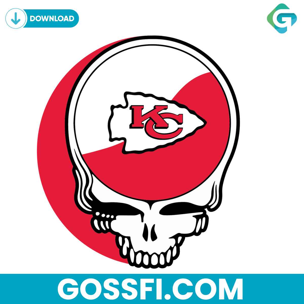 kansas-city-chiefs-skull-svg-digital-download