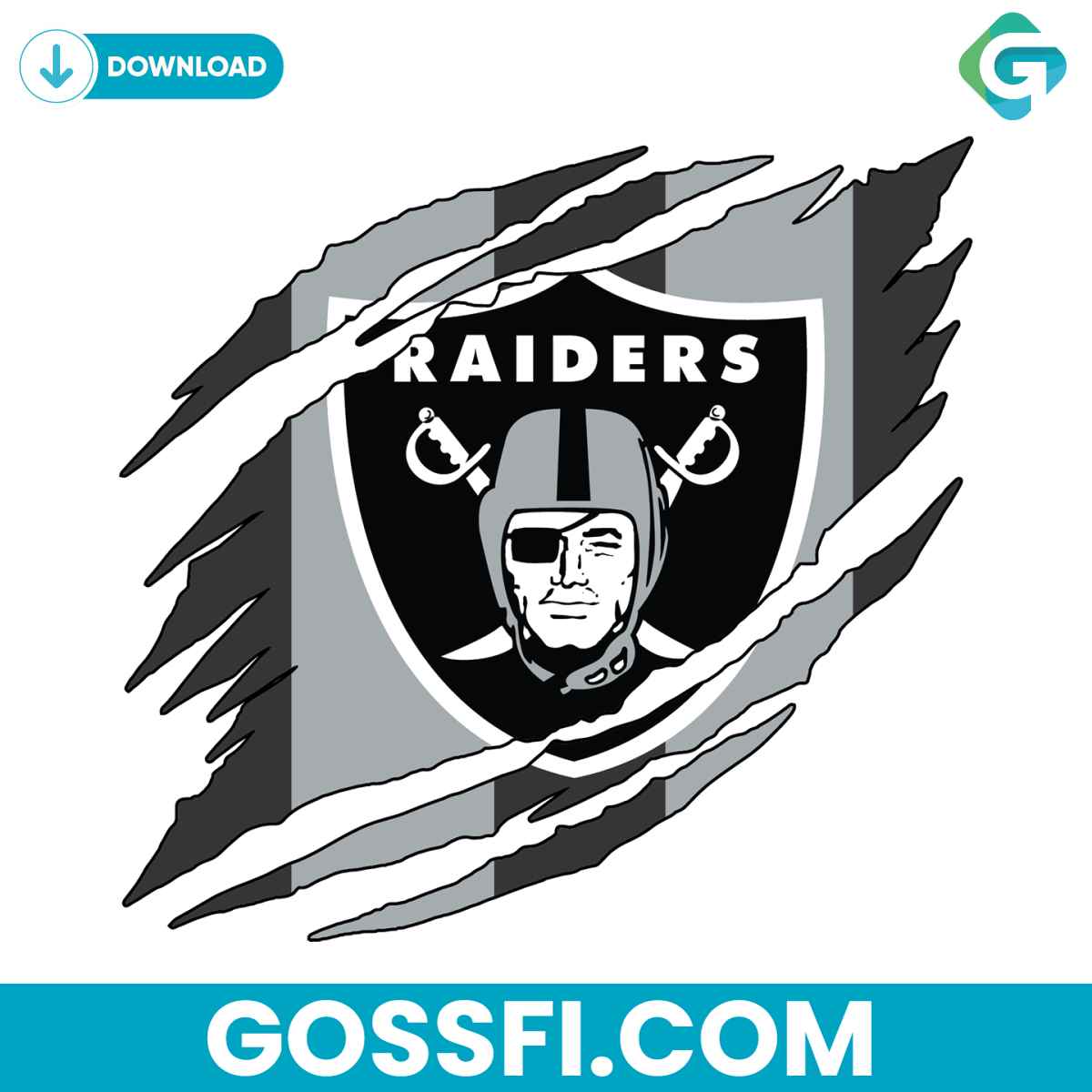 las-vegas-raiders-torn-nfl-svg-digital-download