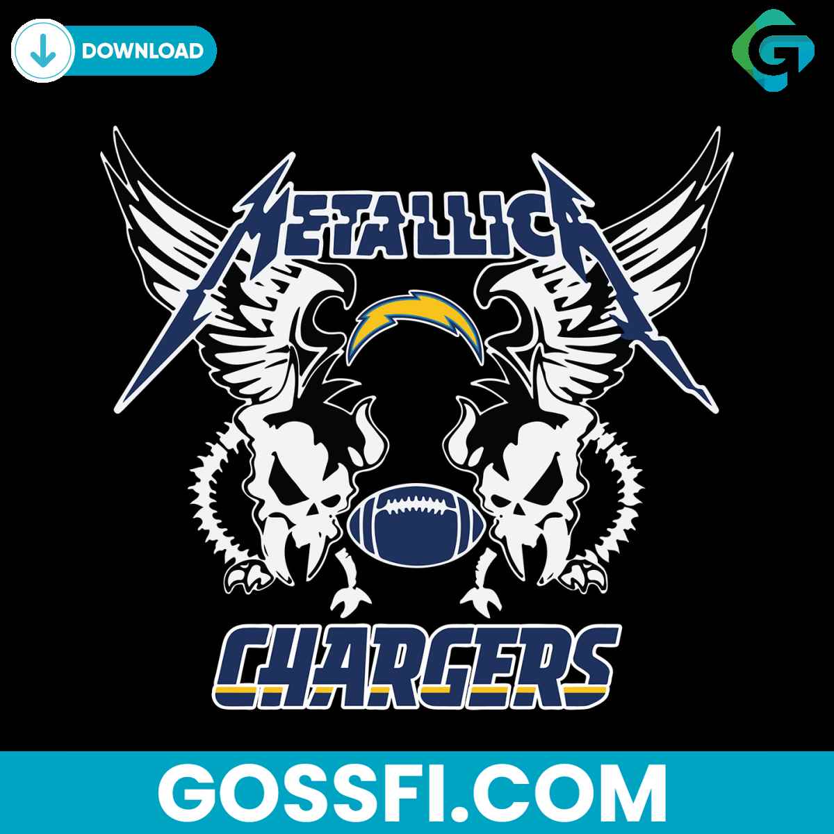 metallica-chargers-svg-digital-download