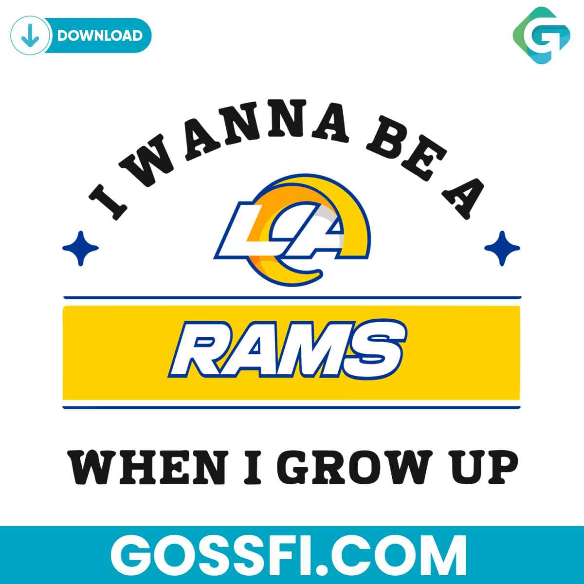 i-wanna-be-a-rams-when-i-grow-up-svg