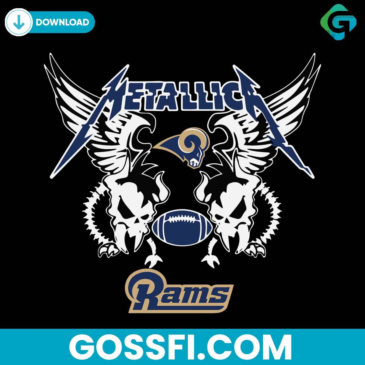 metallica-rams-svg-digital-download