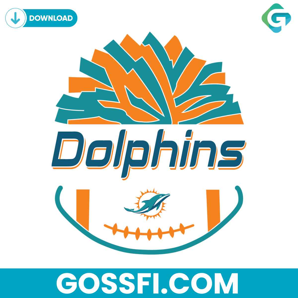 miami-dolphins-pom-poms-football-svg