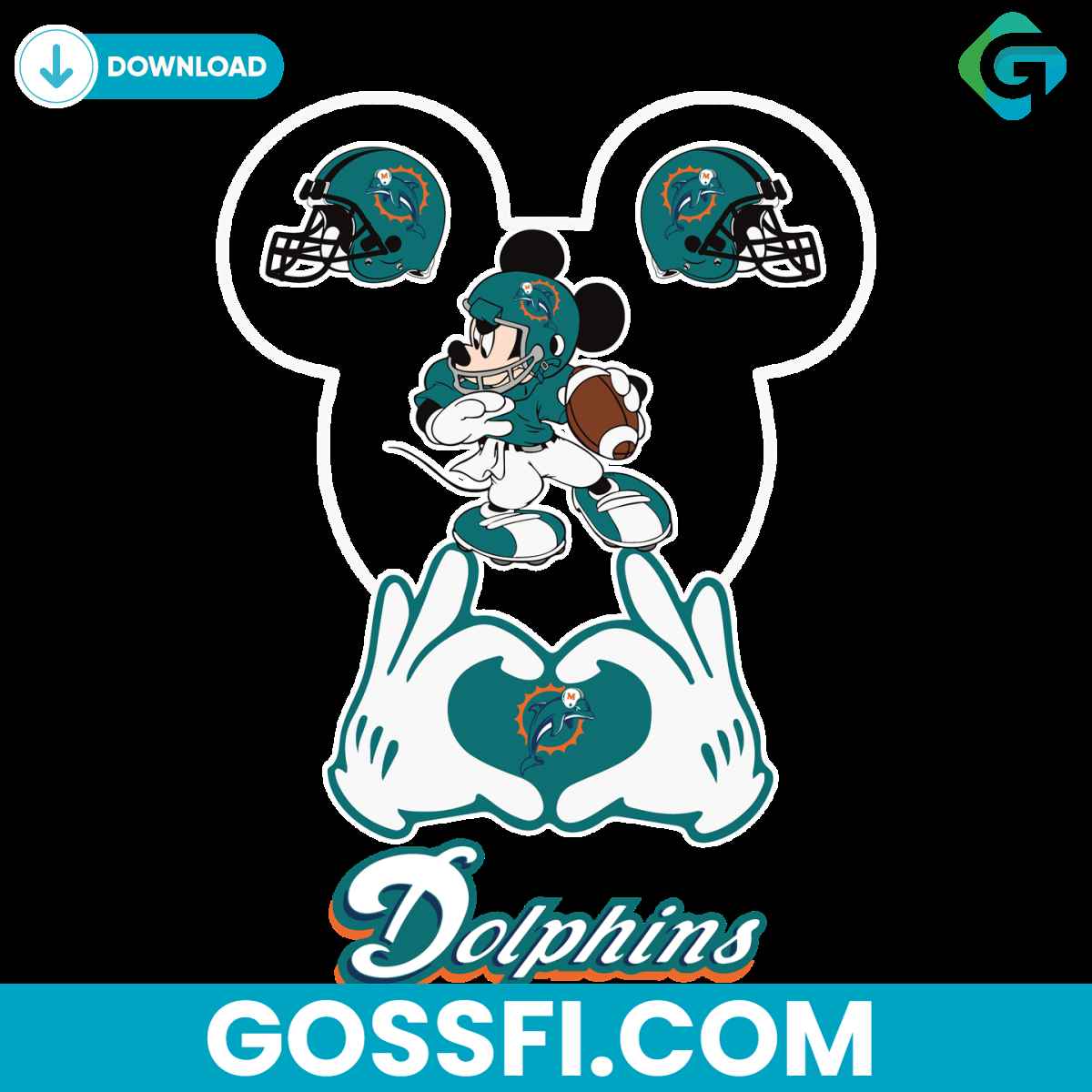 love-miami-dolphins-mickey-mouse-svg