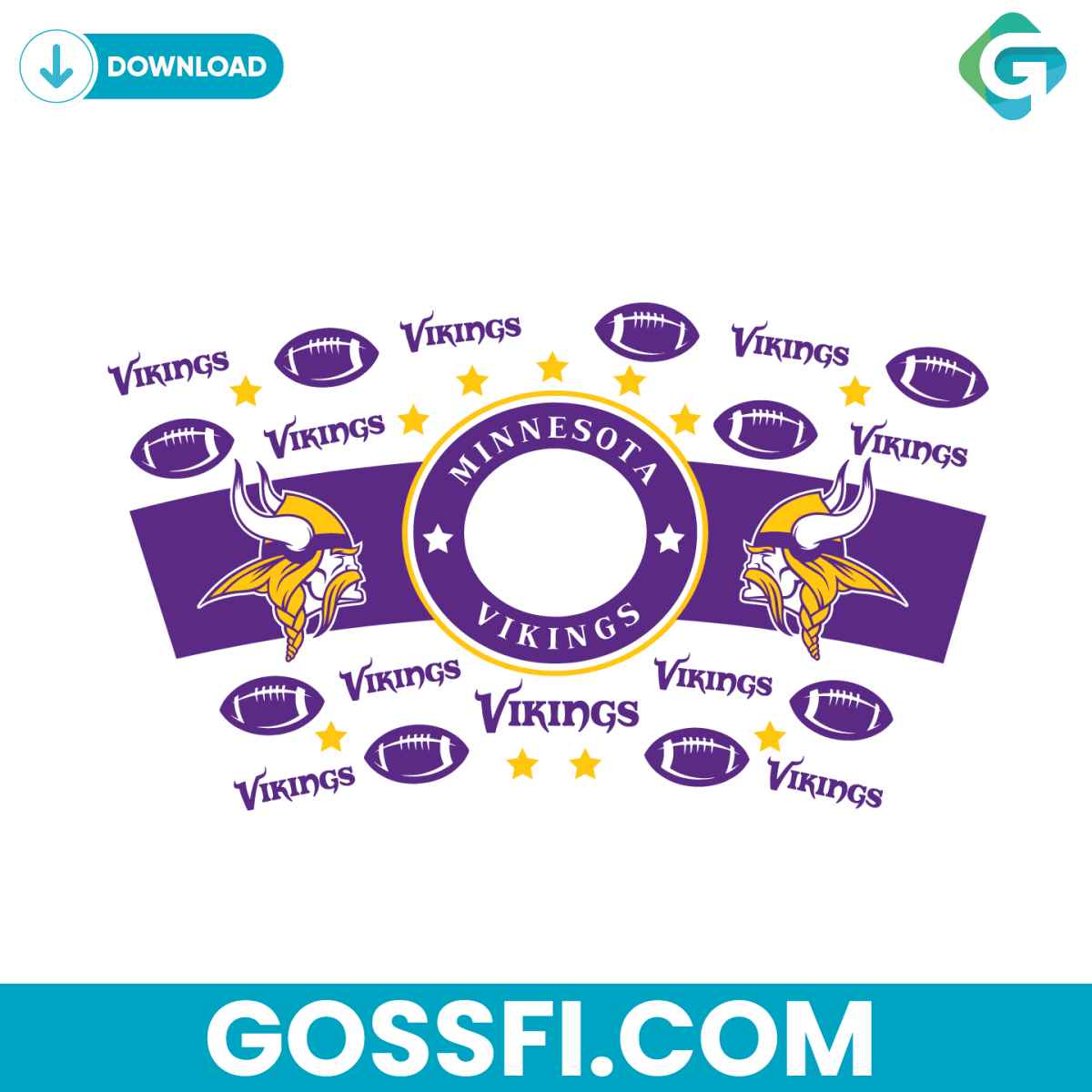 minnesota-vikings-starbucks-wrap-svg