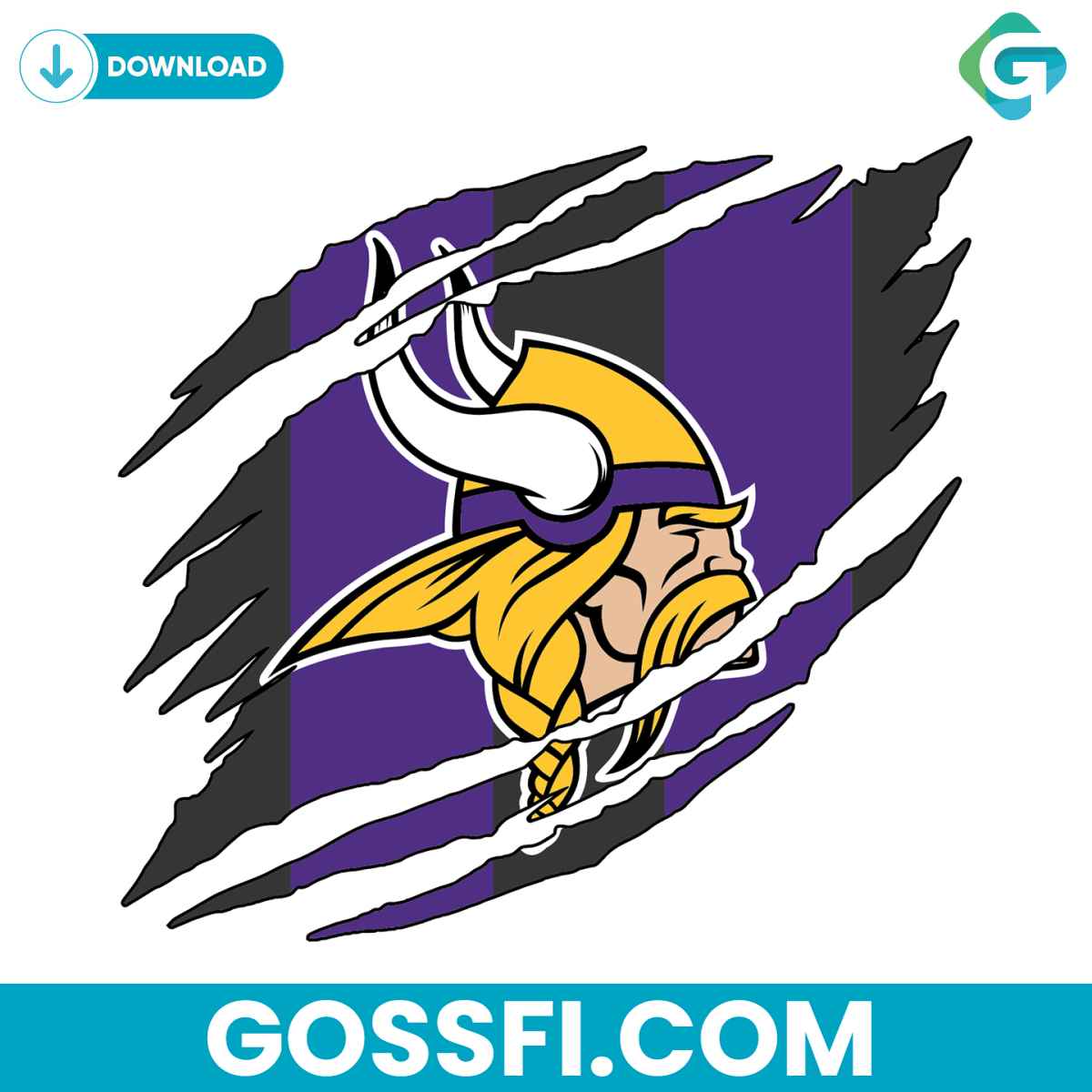 minnesota-vikings-torn-nfl-svg-digital-download