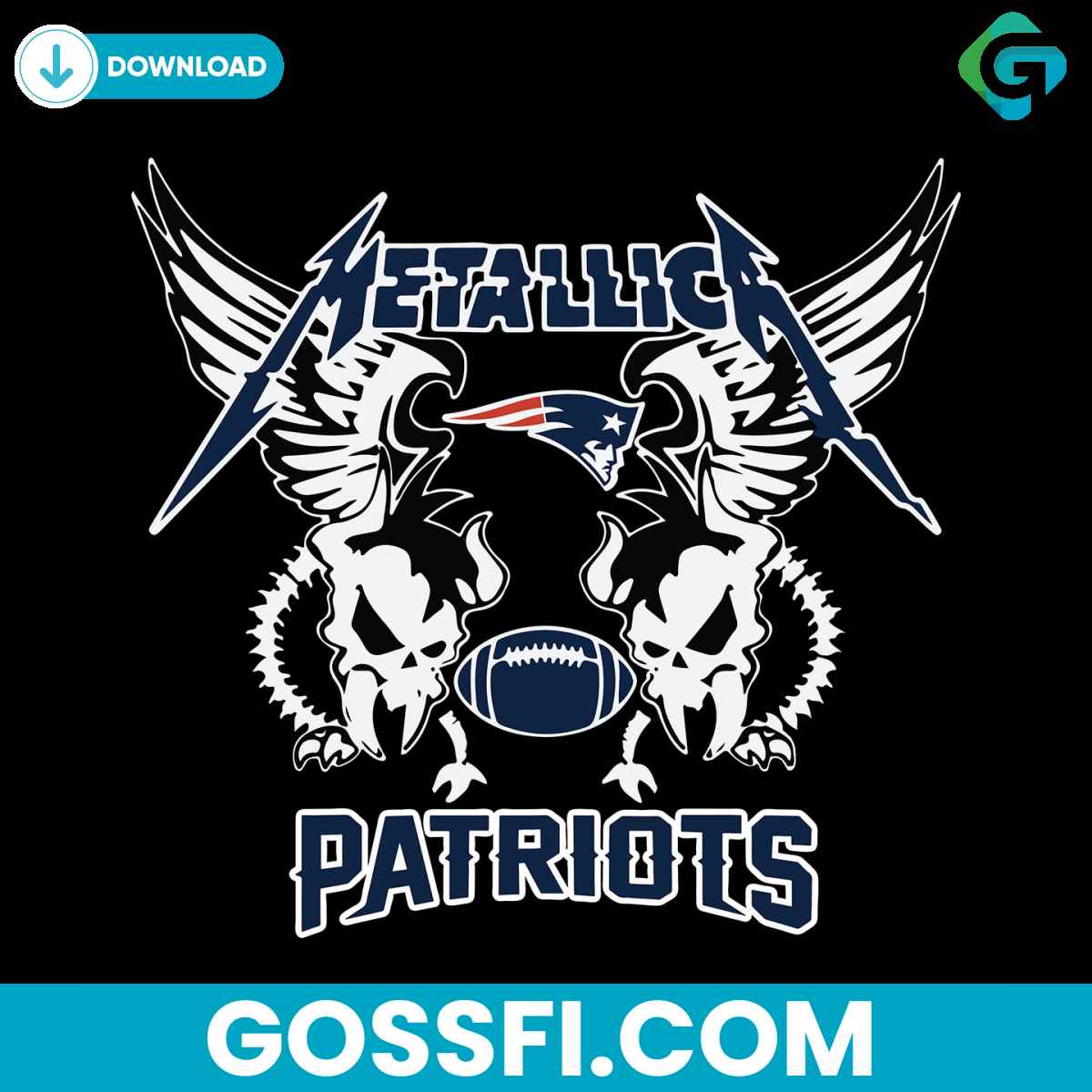 metallica-patriots-svg-digital-download