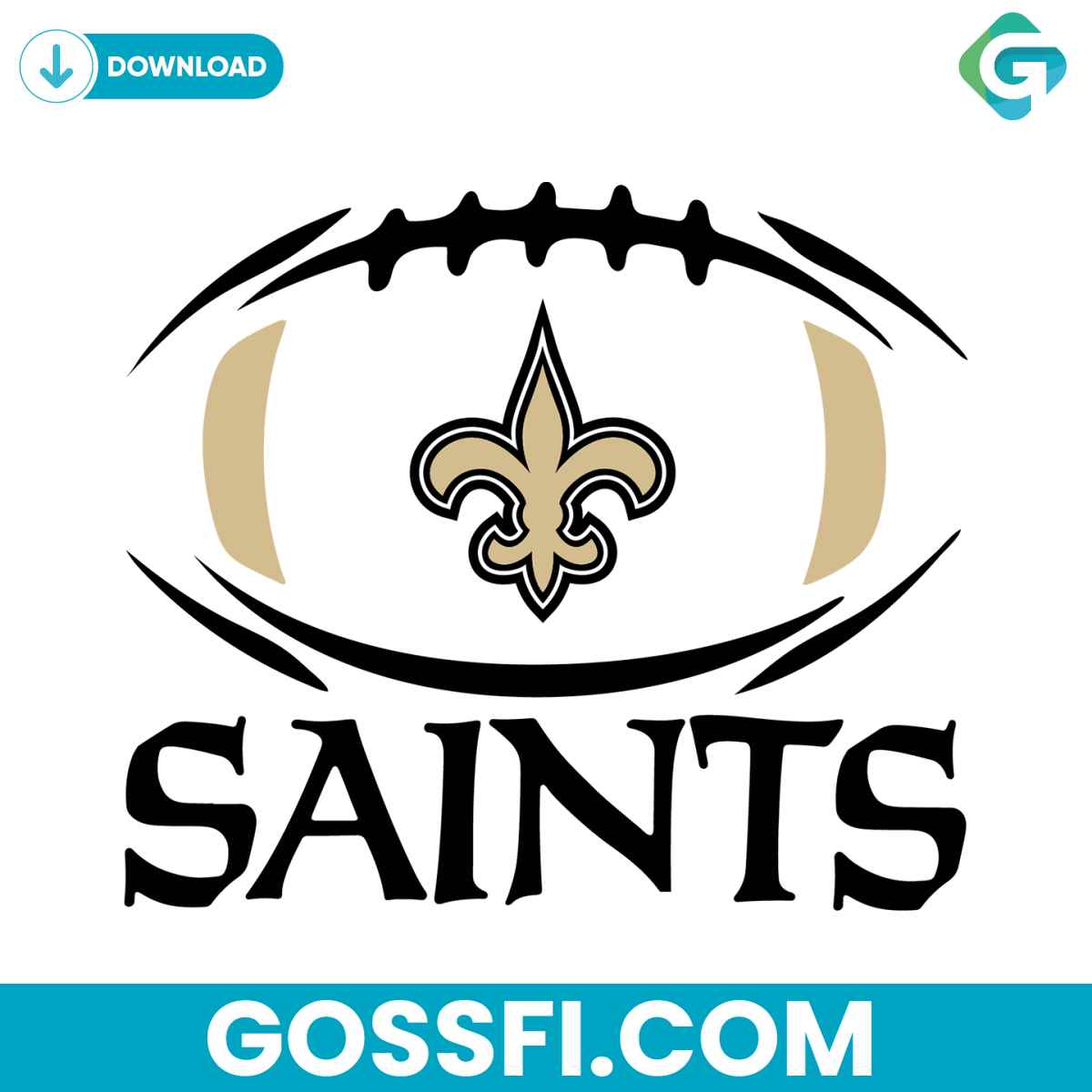 new-orleans-saints-football-svg-digital-download