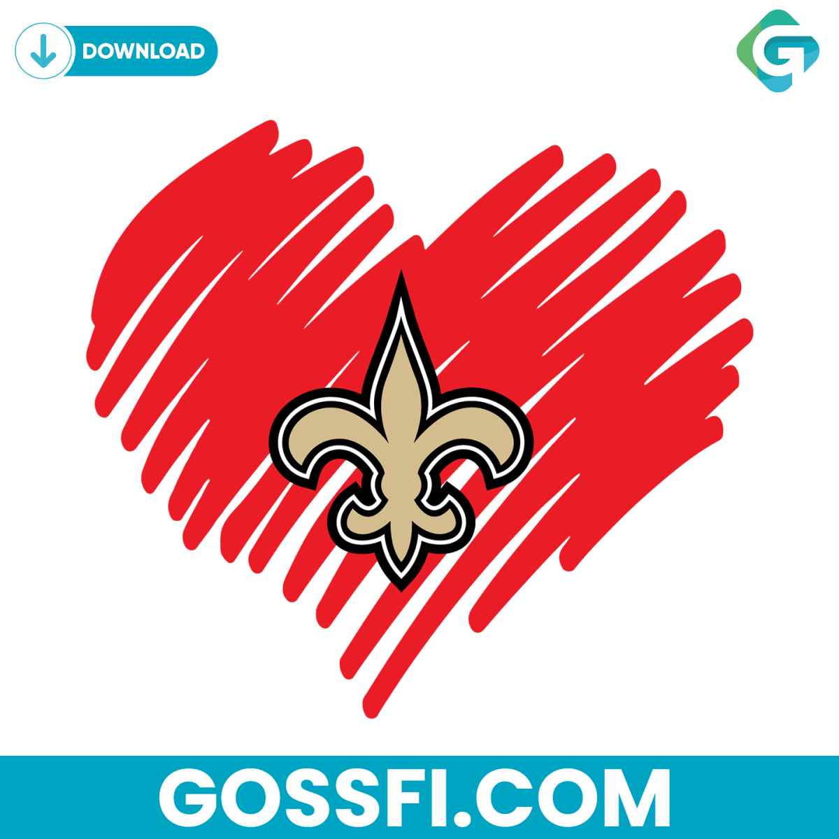 new-orleans-saints-heart-svg-digital-download