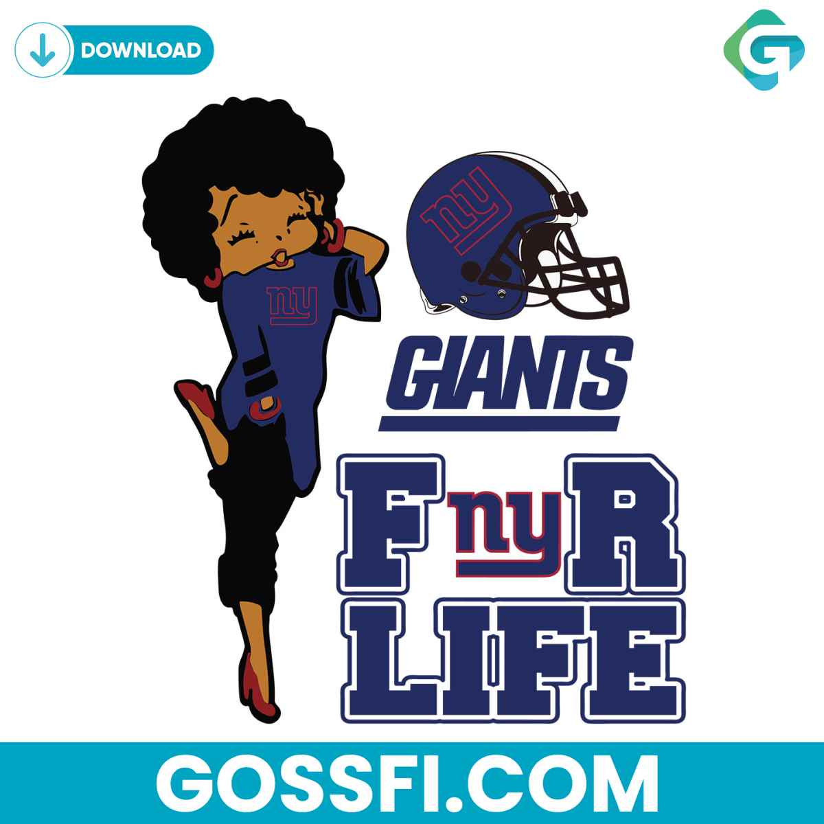 girl-new-york-giants-for-life-helmet-svg