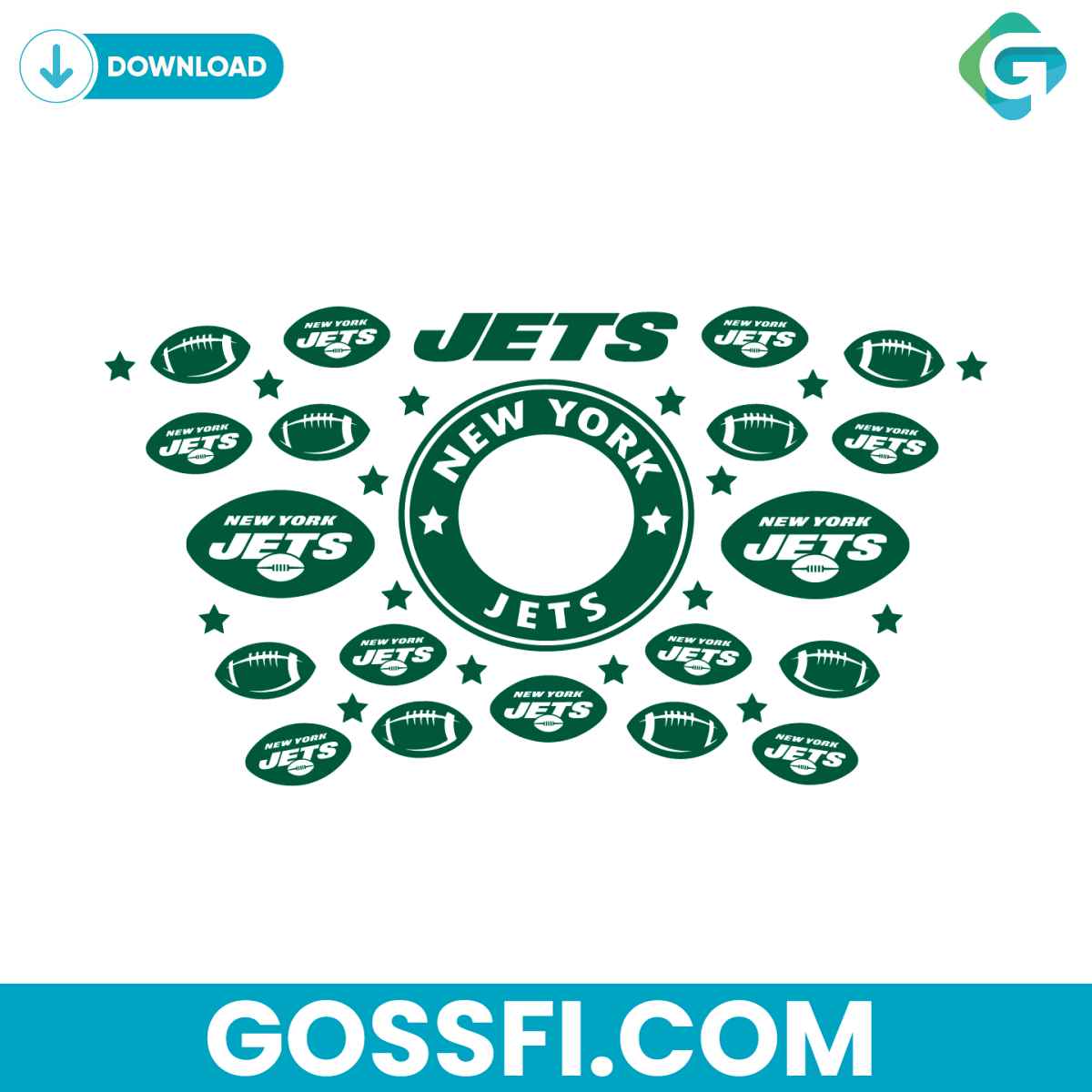 new-york-jets-starbucks-wrap-svg-digital-download