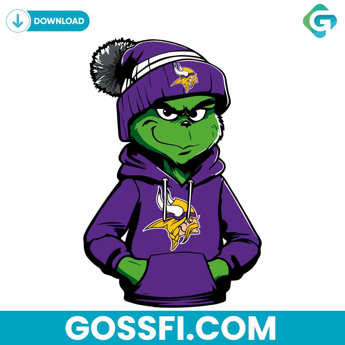grinch-wears-minnesota-vikings-clothes-svg