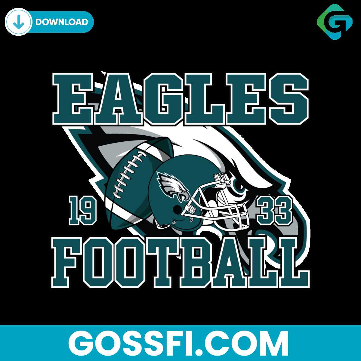 vintage-eagles-football-helmet-svg-digital-download