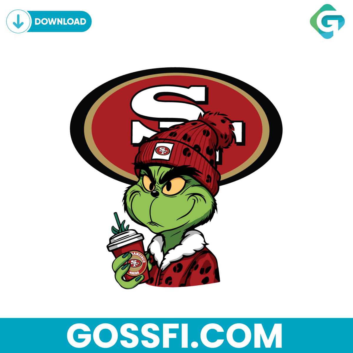 grinch-san-francisco-49ers-svg-digital-download