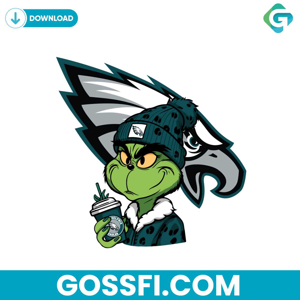 grinch-philadelphia-eagles-svg-digital-download