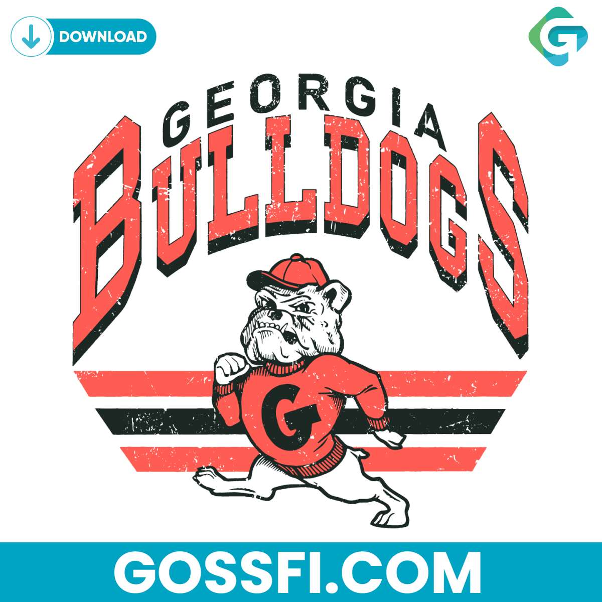 retro-georgia-bulldogs-ncaa-svg-digital-download