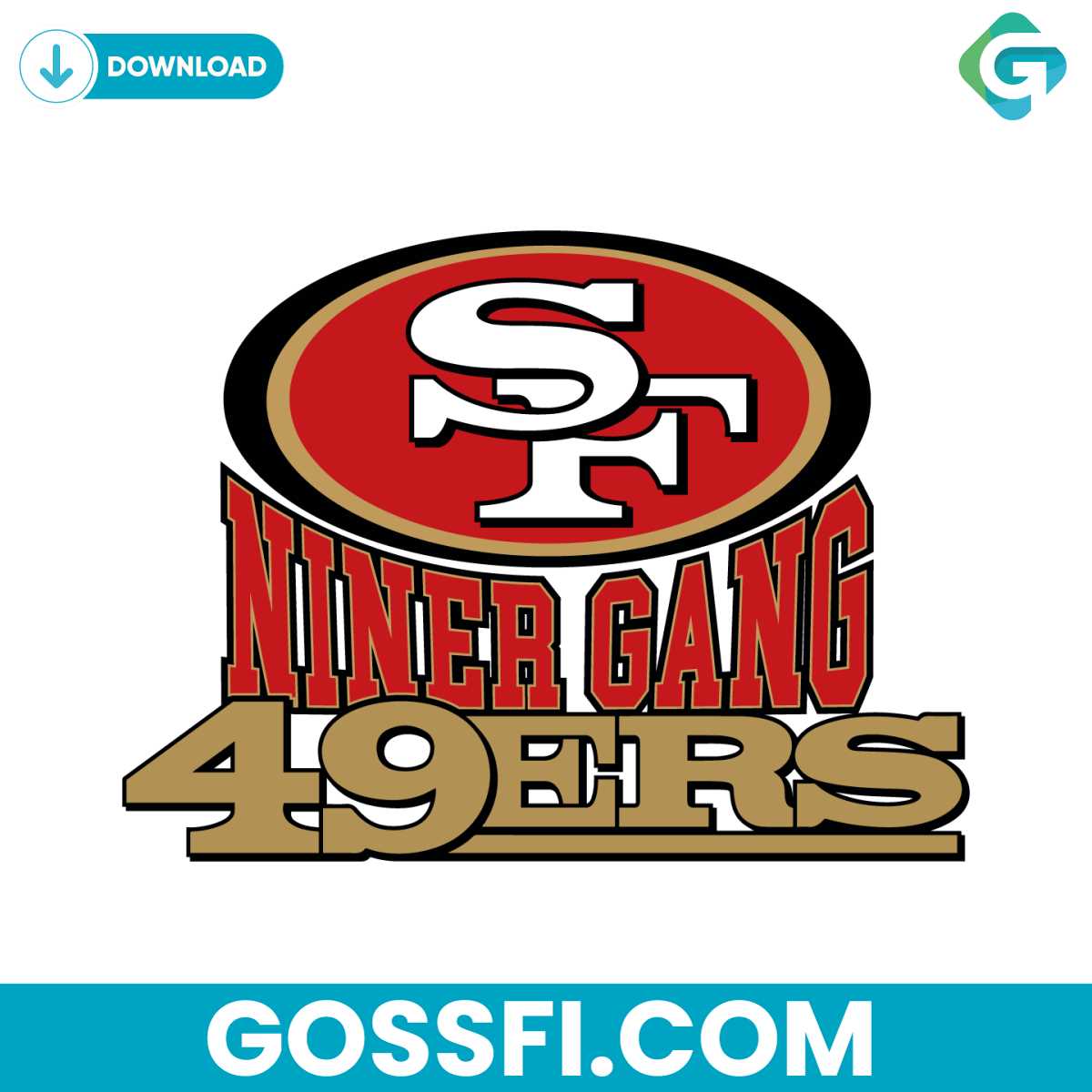 san-francisco-49ers-niner-gang-svg-digital-download