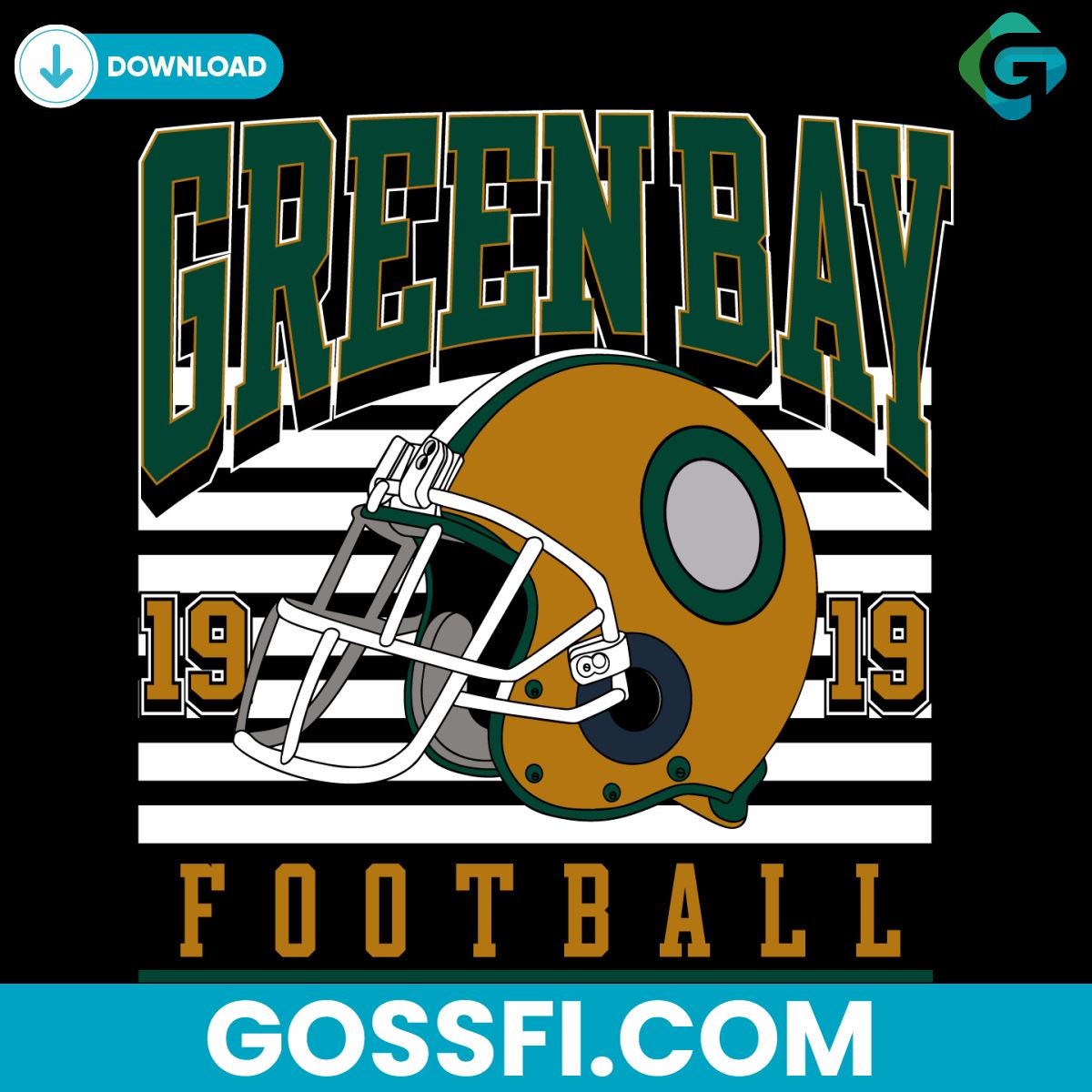 vintage-green-bay-football-helmet-svg-digital-download