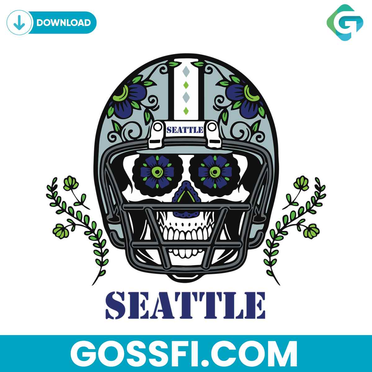 seattle-seahawks-skull-helmet-svg-digital-download