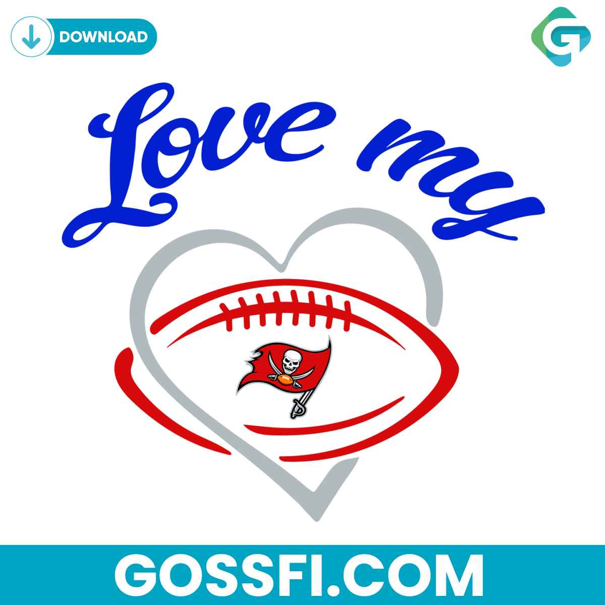 love-my-tampa-bay-buccaneers-svg-digital-download