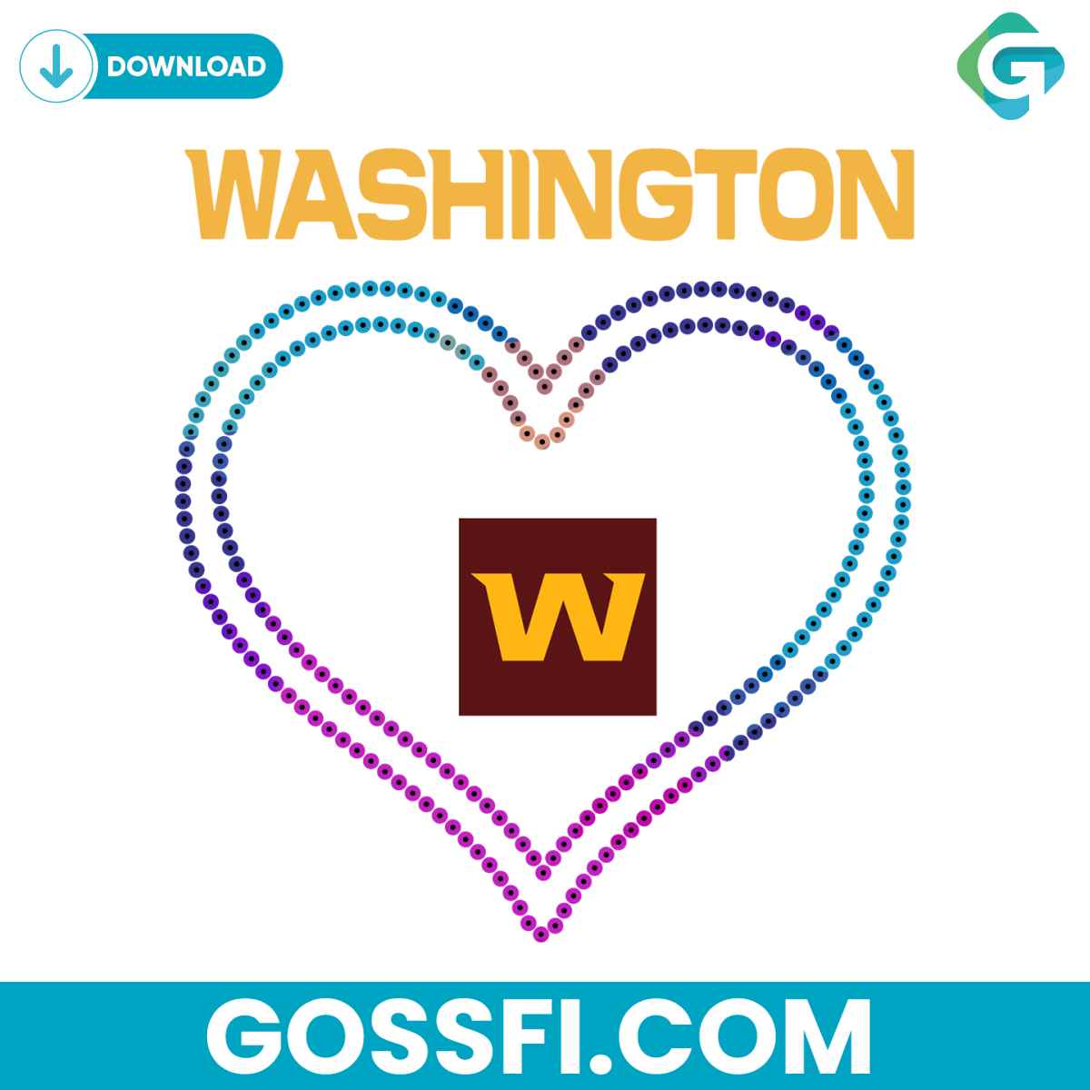 washington-heart-football-team-svg