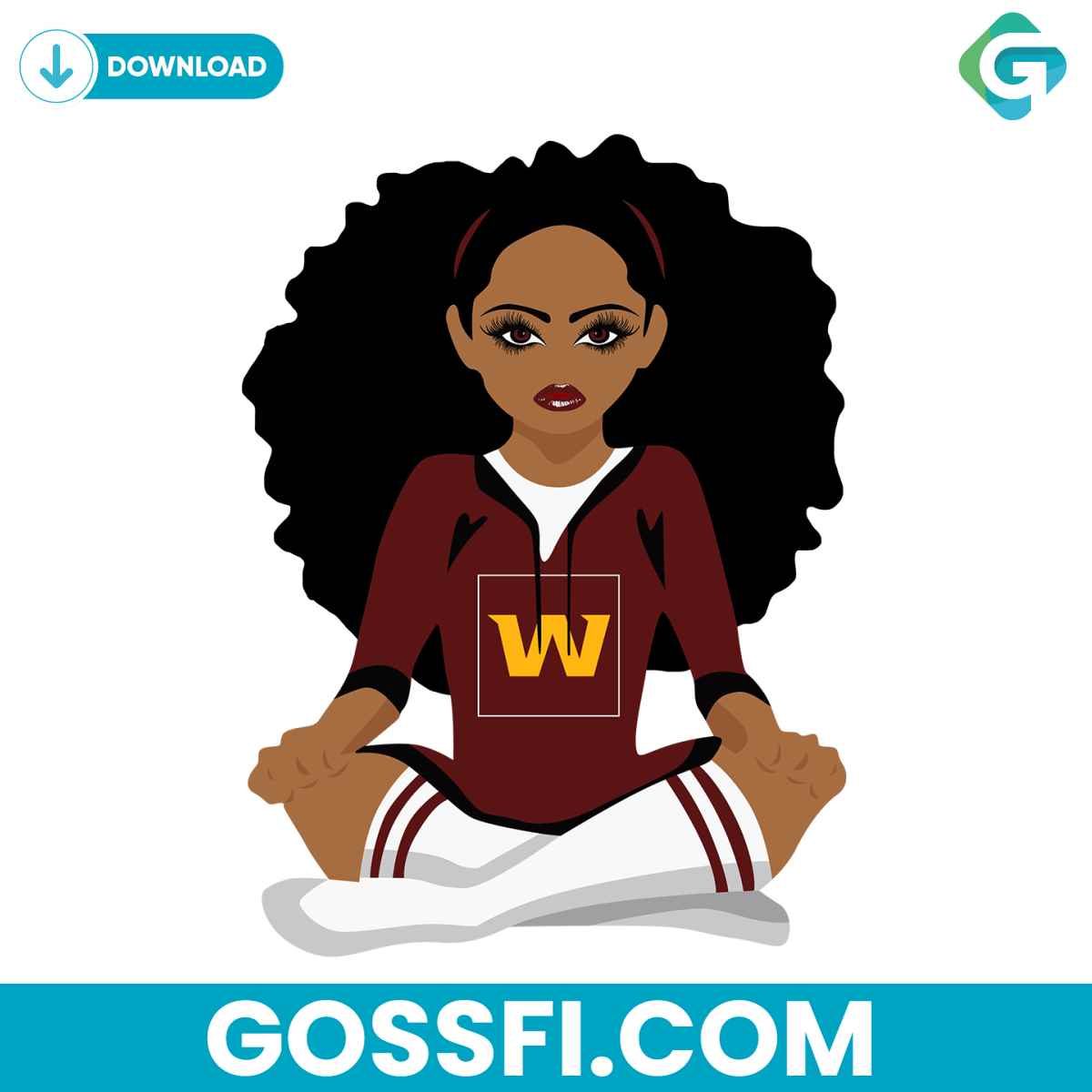 washington-football-team-black-girl-svg