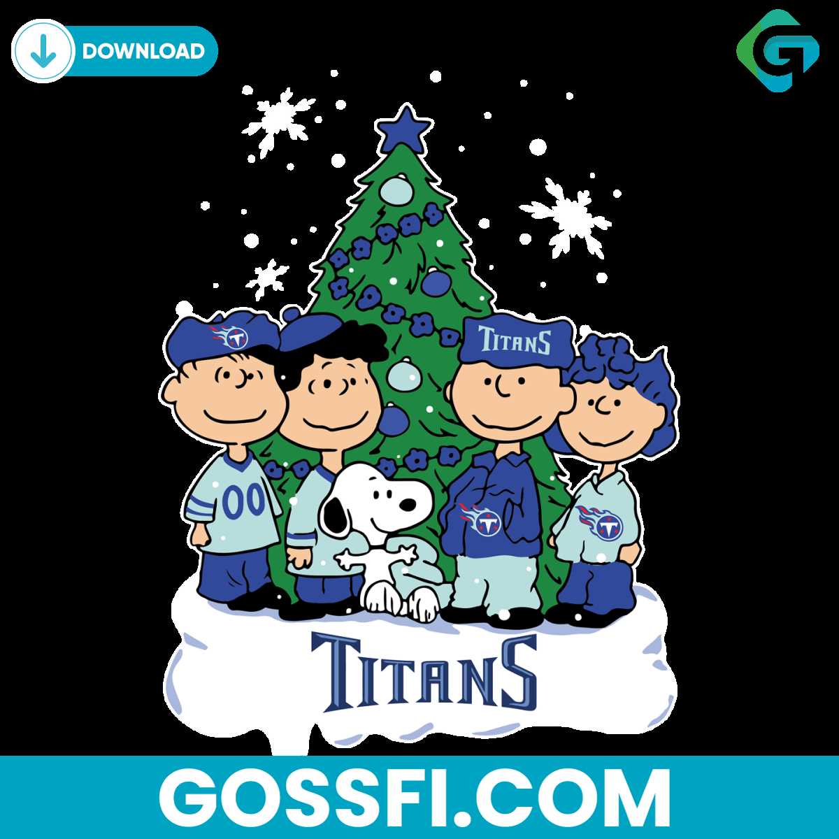 the-peanuts-movie-christmas-tree-tennessee-titans-svg