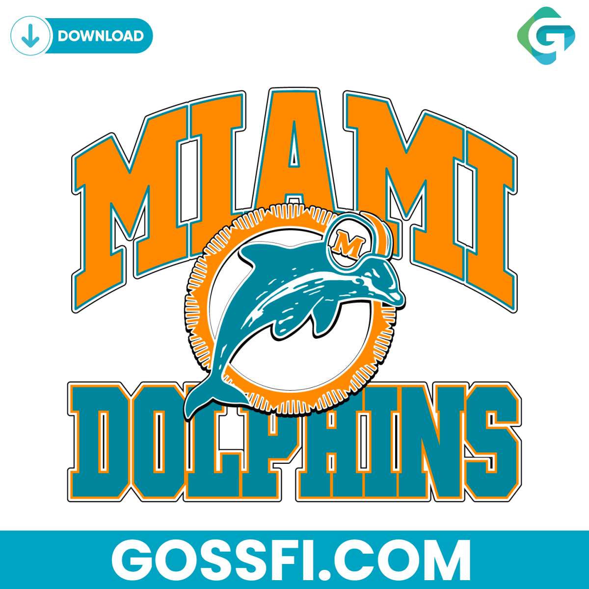 retro-miami-dolphins-football-svg-digital-download