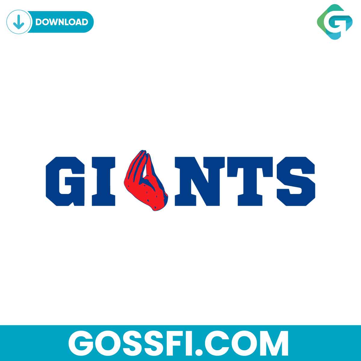 tommy-devito-hand-giants-football-nfl-svg-digital-download