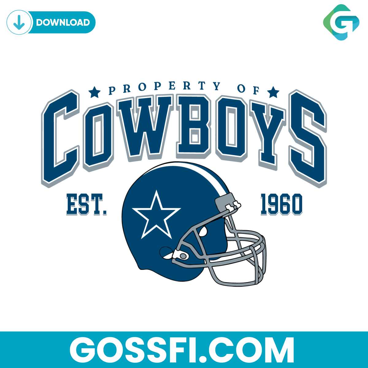 property-of-cowboys-football-helmet-svg-digital-download