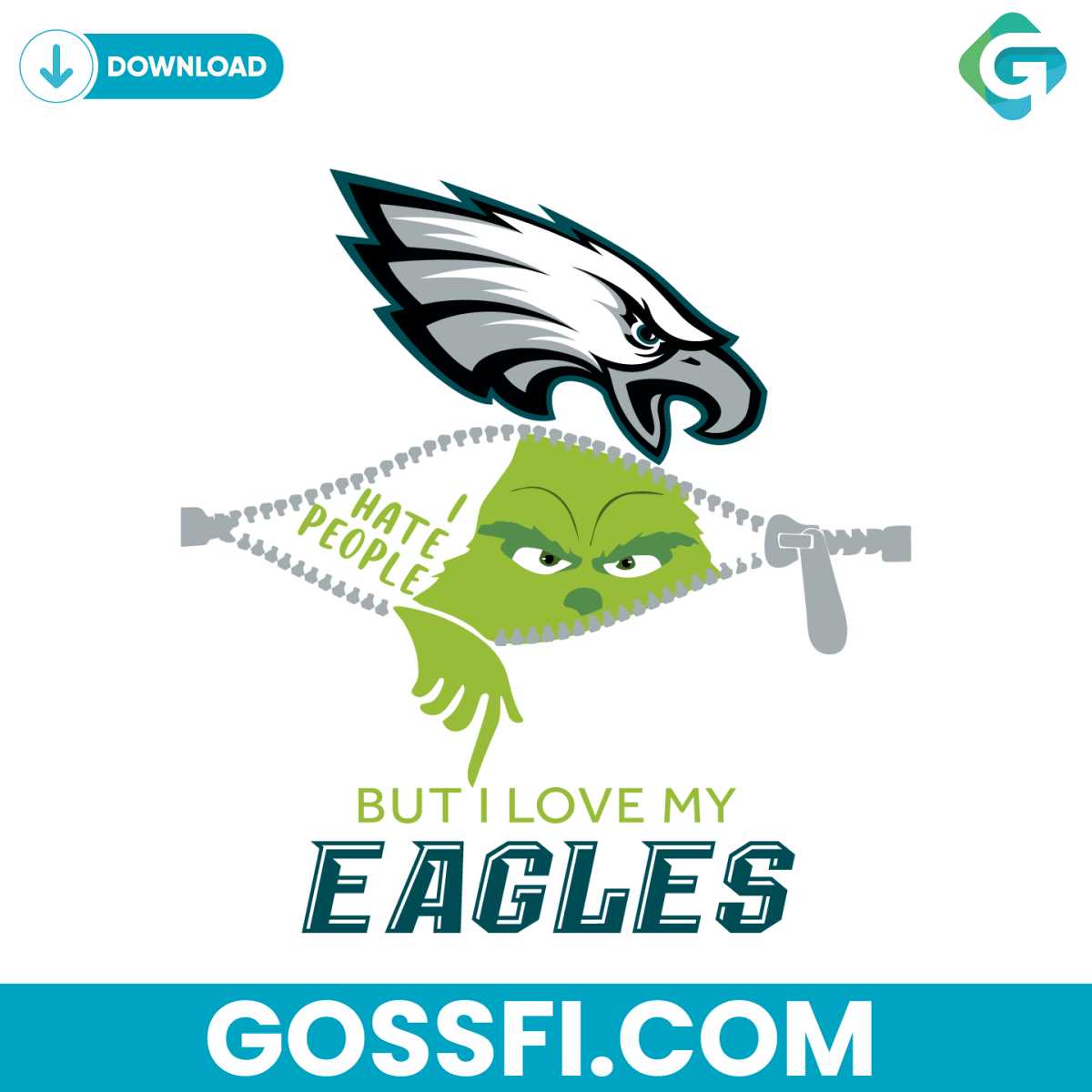 grinch-i-hate-people-but-i-love-my-eagles-svg