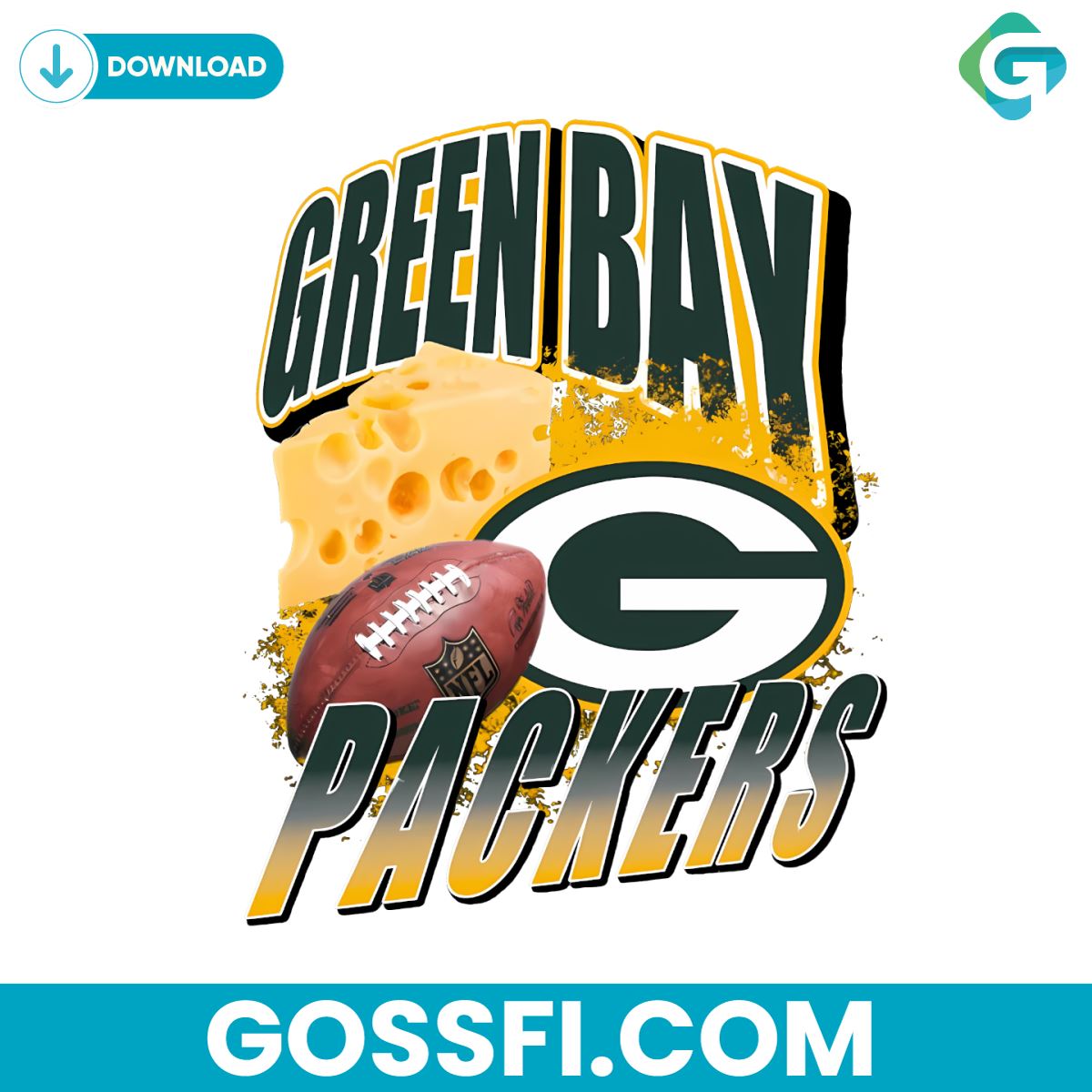 green-bay-packers-football-nfl-cheese-png