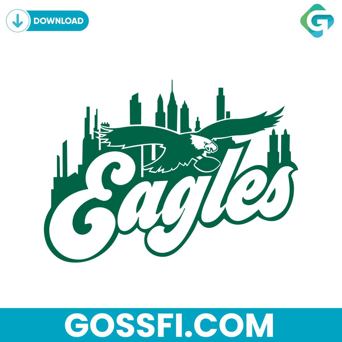 eagles-football-skyline-svg-cricut-digital-download