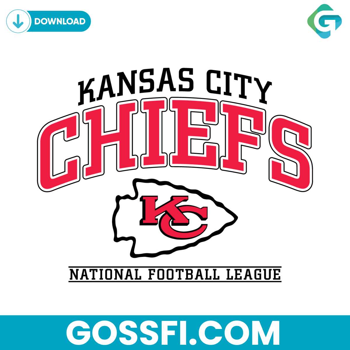 kansas-city-chiefs-national-football-league-nfl-svg