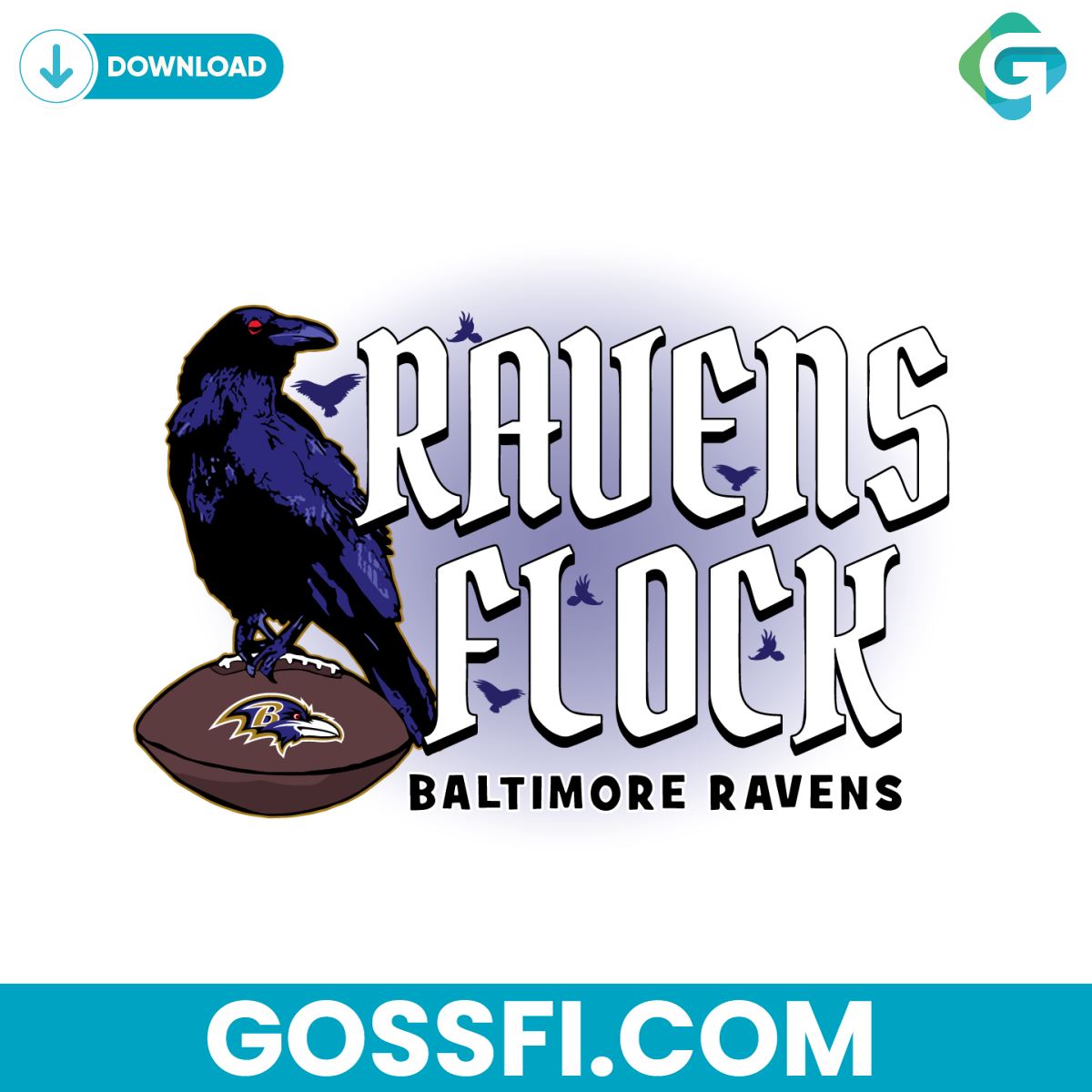 ravens-flock-baltimore-football-svg-digital-download