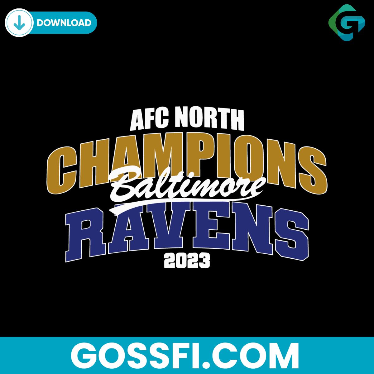 afc-north-champions-baltimore-ravens-svg-digital-download