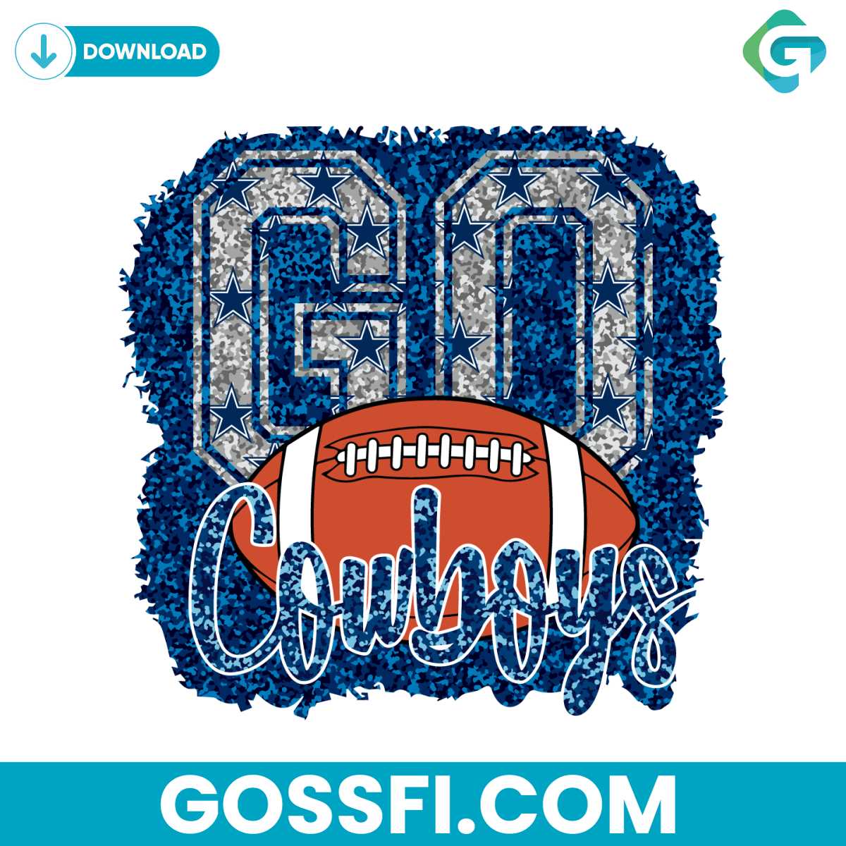 go-cowboys-football-svg-digital-download