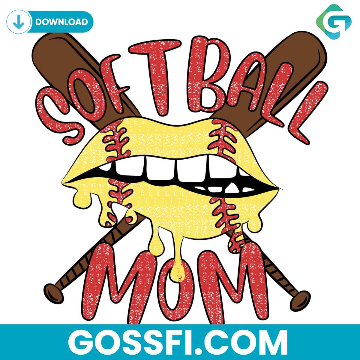 baseball-mom-lips-svg-digital-download