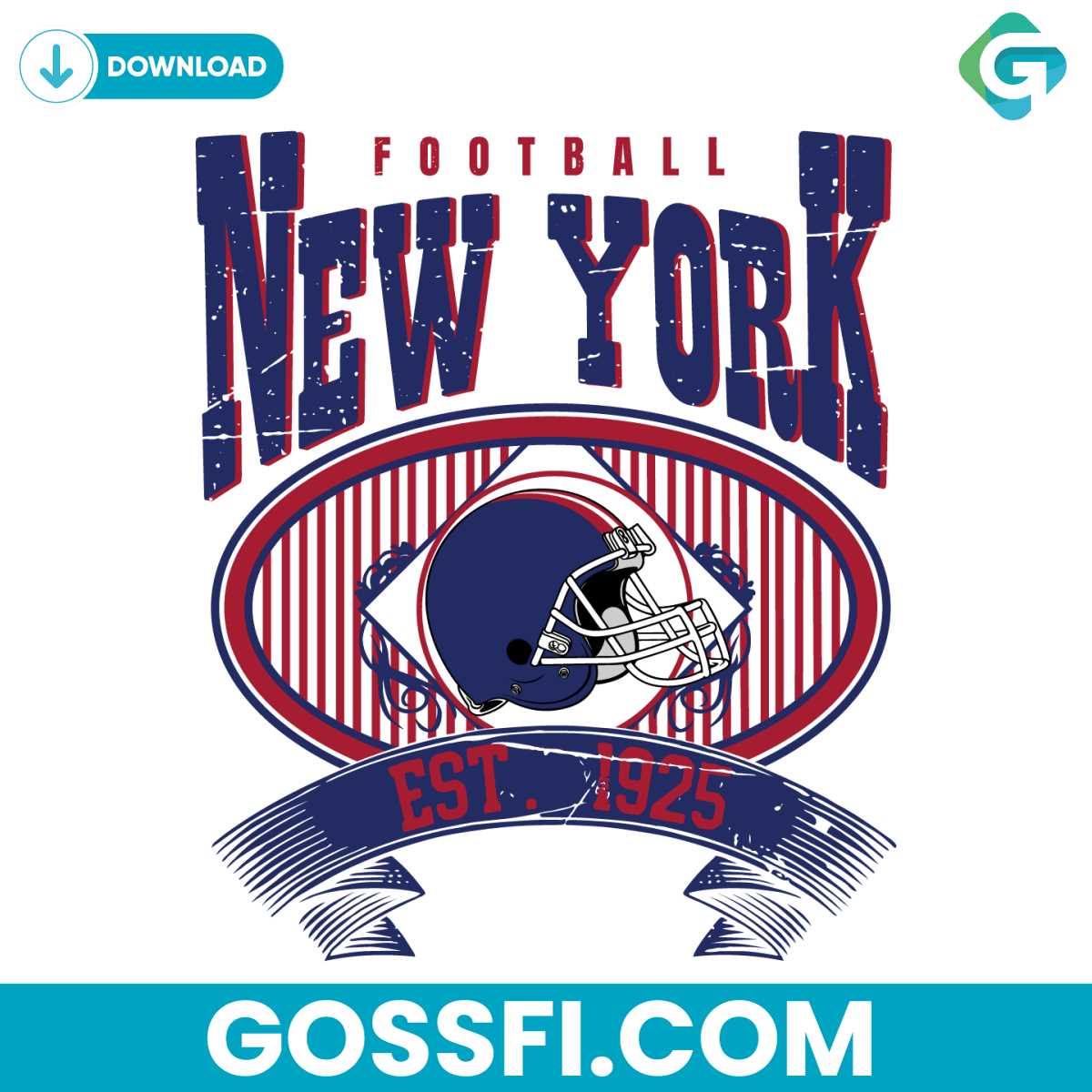 new-york-football-helmet-svg-digital-download