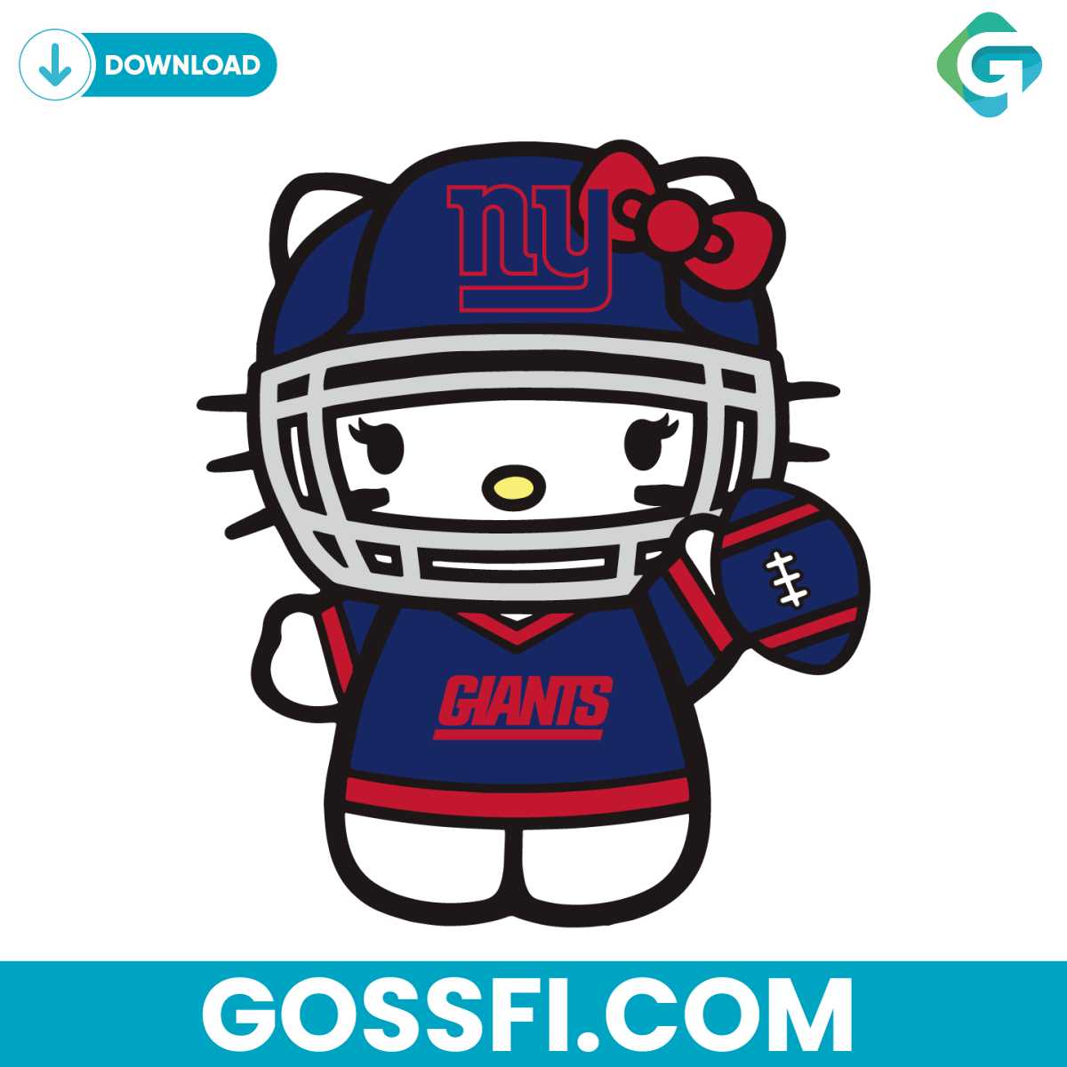 kitty-kawaii-sports-giants-football-svg-digital-download