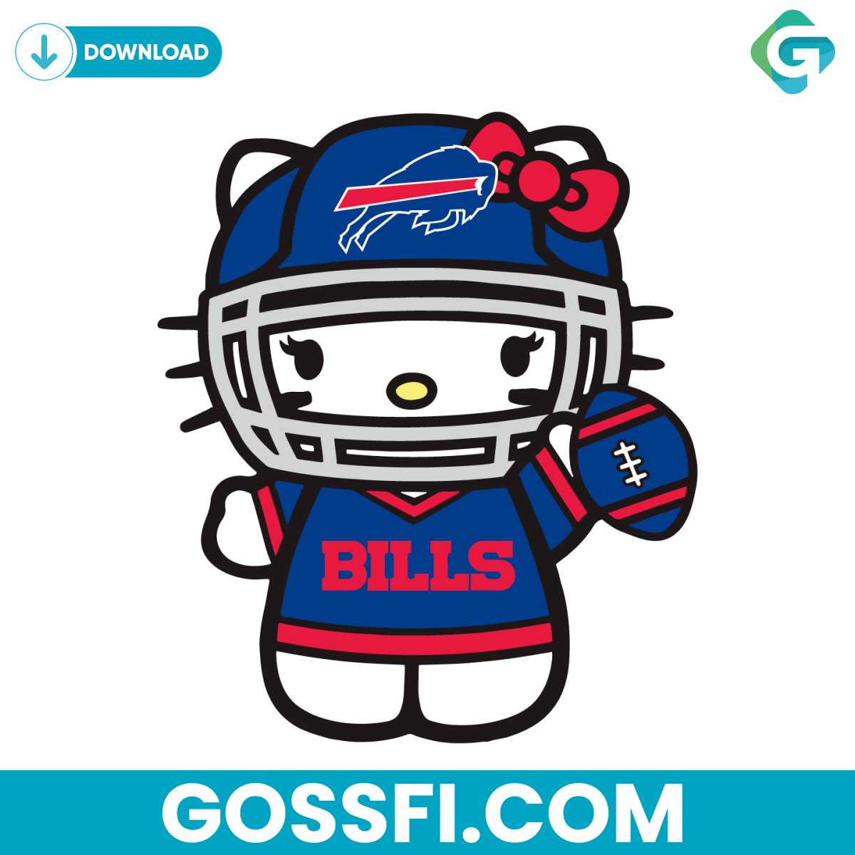 kitty-kawaii-sports-bills-football-svg-digital-download