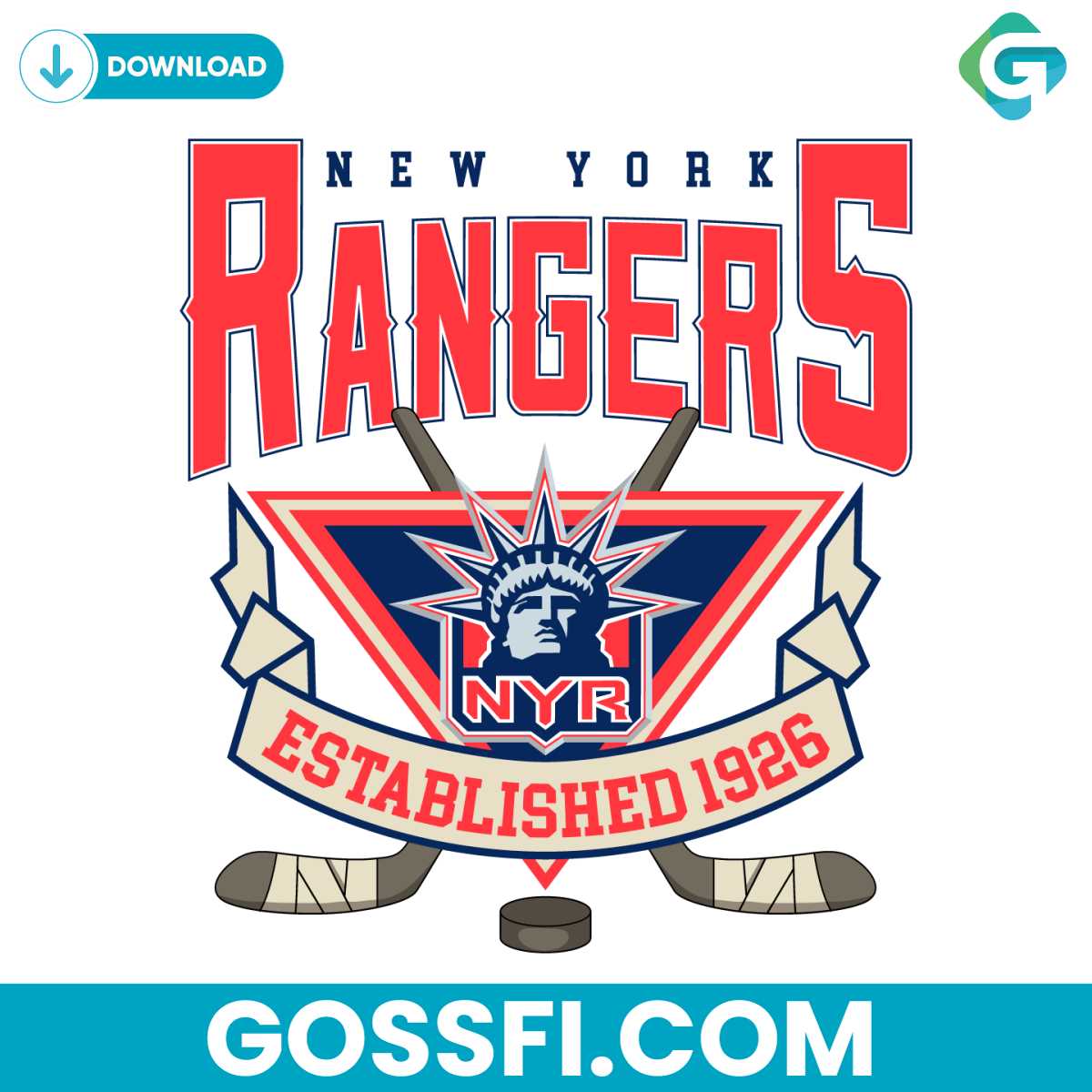 new-york-rangers-hockey-1926-svg-digital-download