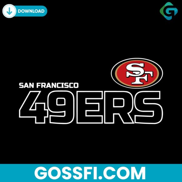 san-francisco-49ers-logo-footbal-nfl-svg-digital-download