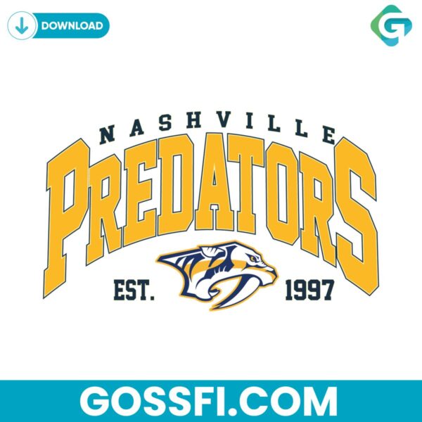 nashville-predators-hockey-svg-digital-download