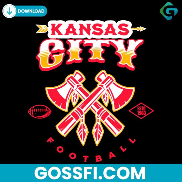 kansas-city-chop-football-svg-digital-download