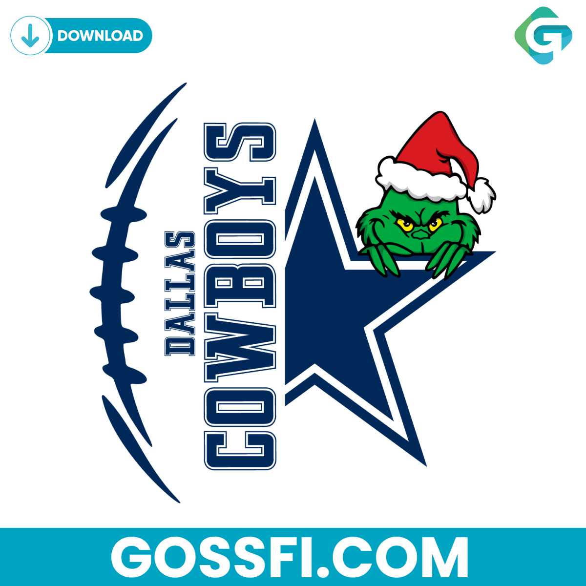 grinch-hiding-behind-dallas-cowboys-logo-svg