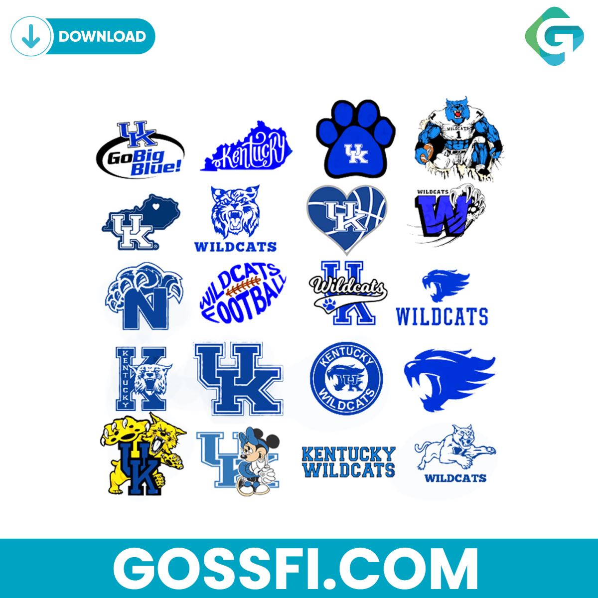 bundle-kentucky-wildcats-svg-digital-download